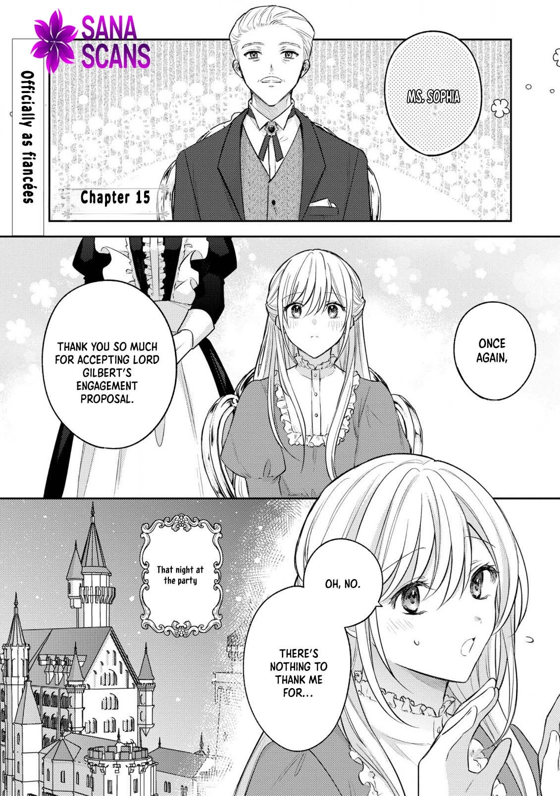 Suterare Danshaku Reijou wa Kuro Kishi-sama no Okiniiri Chapter 15 - . Page 3